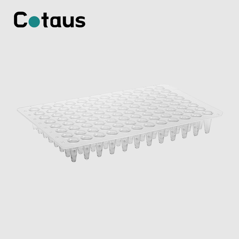 96 Well 0.1ml Trasparenti Nru Skirt PCR Plate